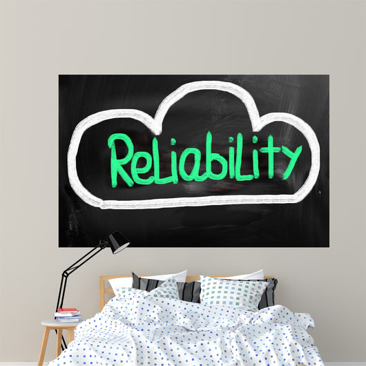 Cloud Computing - Reliability Concept Wall Decal