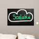 Cloud Computing - Scalable Concept Wall Decal