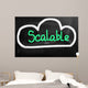 Cloud Computing - Scalable Concept Wall Decal