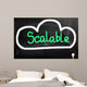 Cloud Computing - Scalable Concept Wall Decal