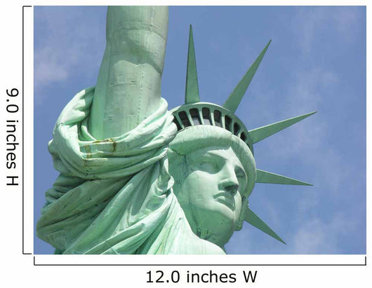 Statue Liberty Closeup Wall Decal