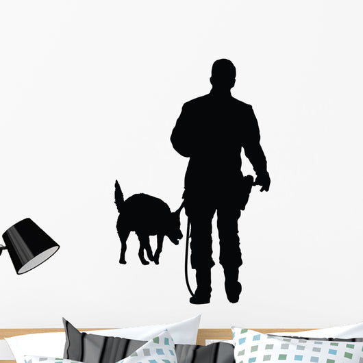 Police Dog 3 Wall Decal