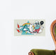 Abstract Graffiti Hipster Wall Decal