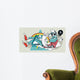 Abstract Graffiti Hipster Wall Decal