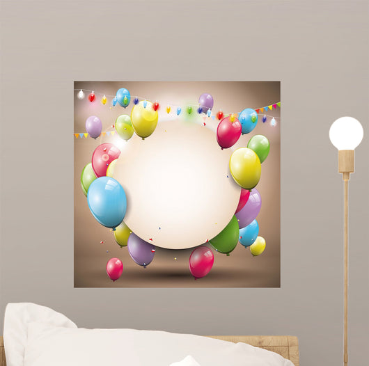 Sweet Birthday with Place Wall Decal