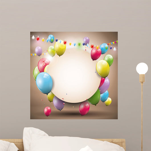 Sweet Birthday with Place Wall Decal