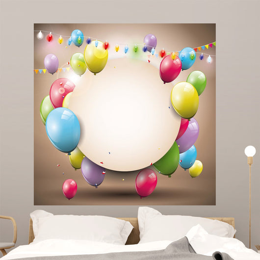 Sweet Birthday with Place Wall Decal