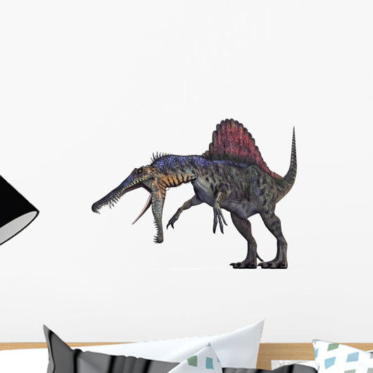 Roaring Spinosaurus Wall Decal