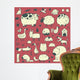 Domestic and Forest Animals Wall Decal