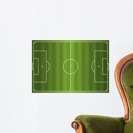 Realistic Vector Football Soccer Wall Decal