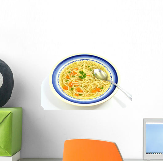Chicken Soup with Noodles Wall Decal