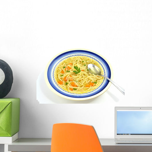 Chicken Soup with Noodles Wall Decal