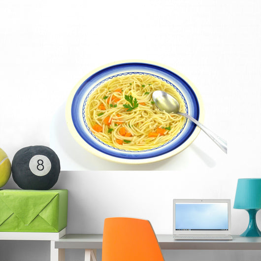 Chicken Soup with Noodles Wall Decal
