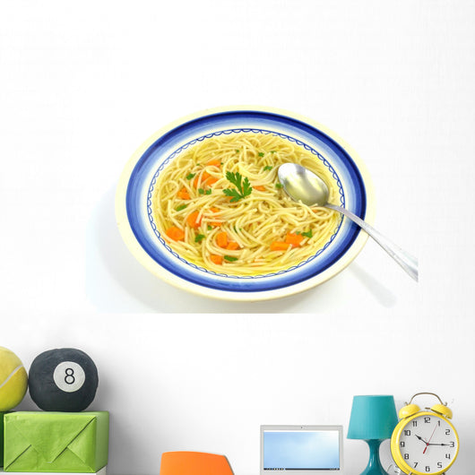 Chicken Soup with Noodles Wall Decal
