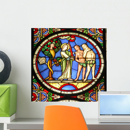 Adam Eve Genesis - Exiled from Eden Wall Decal