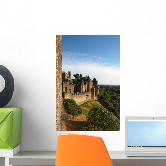 French Fortress Medieval City Wall Decal