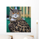 Eagle Owl Head Turned Wall Decal