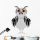 Grey Owl Wall Decal