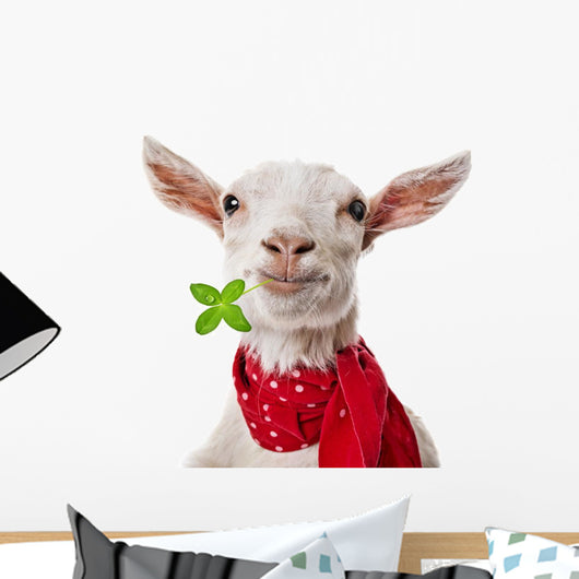 Funny Goat Wall Decal
