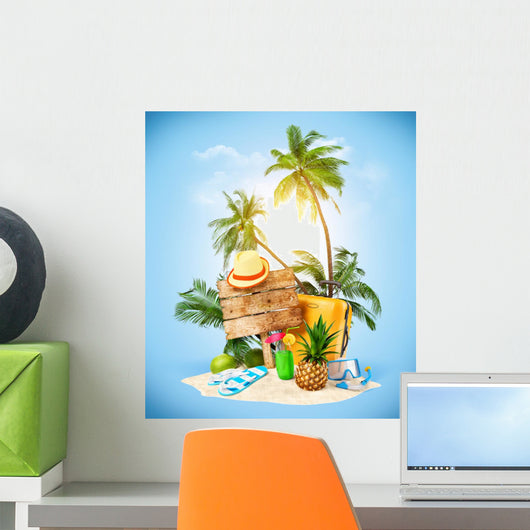 Travelling Wall Decal