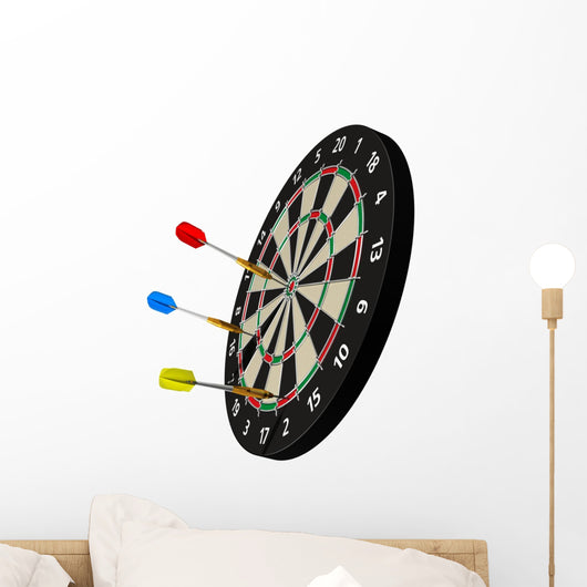 Darts Target Wall Decal