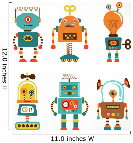 Vintage Robot Wall Stickers Wall Decal