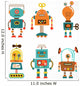 Vintage Robot Wall Stickers Wall Decal