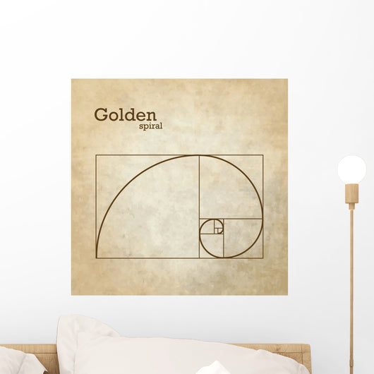 Golden Ratio Proportion Wall Decal