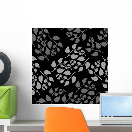 Seamless Flowers Wall Decal Design 4