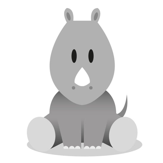 Vector Cute Cartoon Baby Wall Decal