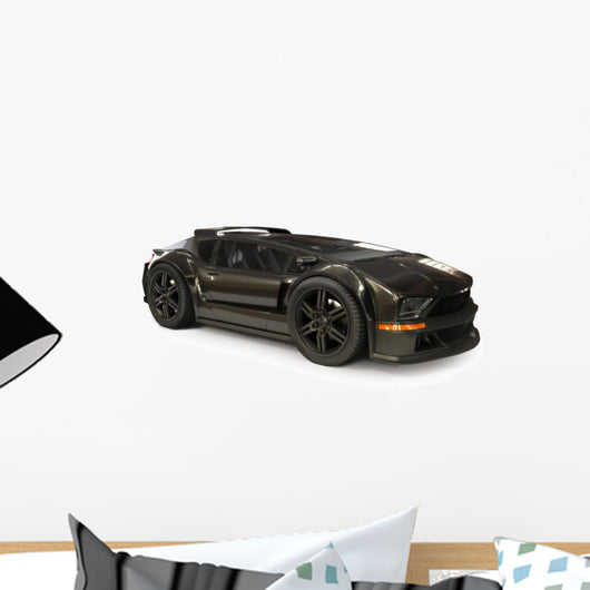 Custom Exotic Sports Car Wall Decal