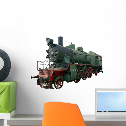 Old Green and Black Wall Decal