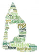 Words Illustration Woman Doing Wall Decal