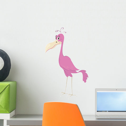 Cute Cartoon Bird Wall Decal