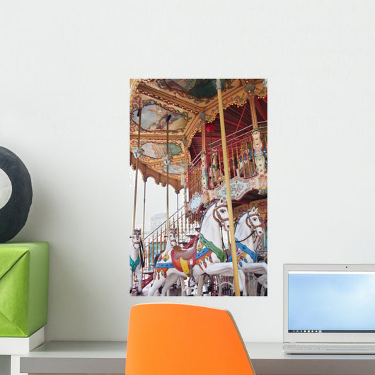 Carousel Horses Wall Decal