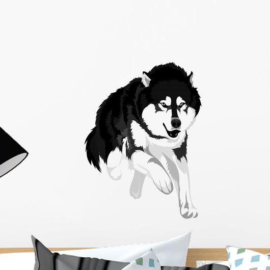 Pure Breed Malamute Wall Decal