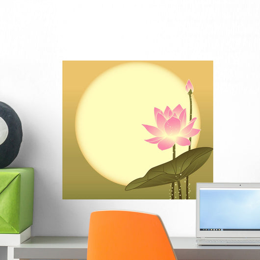 Oriental mid Autumn Festival Wall Decal