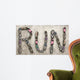 Different Shoe Sole Forming Wall Decal