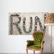 Different Shoe Sole Forming Wall Decal