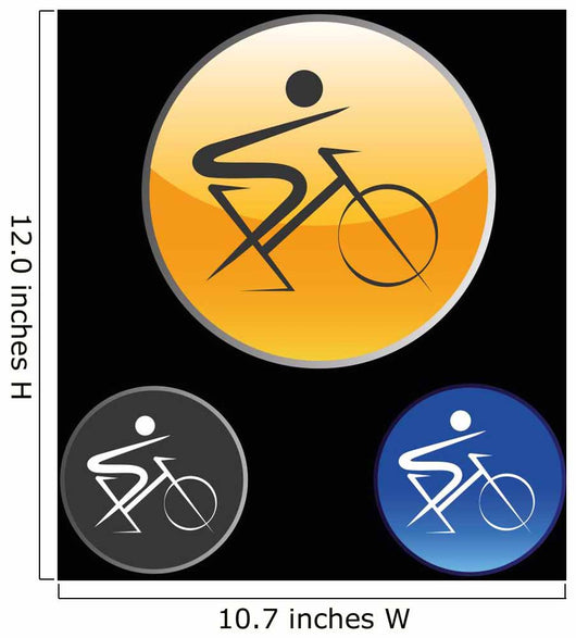 Spinning Icon 2 Wall Decal