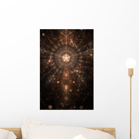 Abstract Old Alchemic Symbol Wall Decal