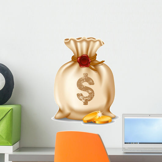 Moneybag Wall Decal