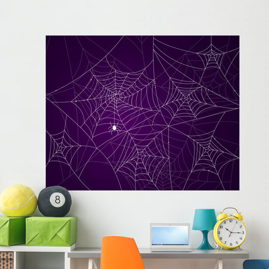 Vector Illustration Scary Spider Wall Decal Design 2