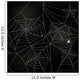 Vector Illustration Scary Spider Wall Decal Design 1