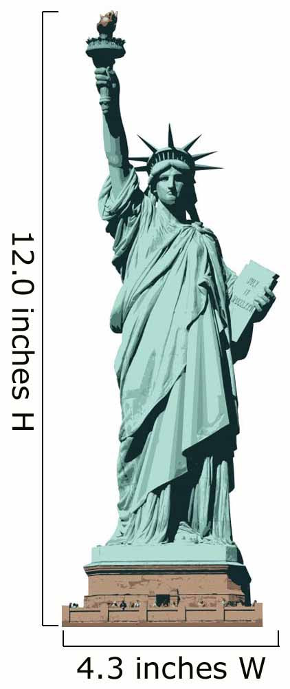 Statue Liberty Wall Decal