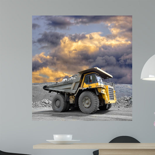 Mining Truck Wall Decal