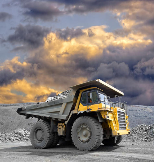 Mining Truck Wall Decal