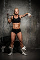 Beautiful Muscular Bodybuilder Woman Wall Decal