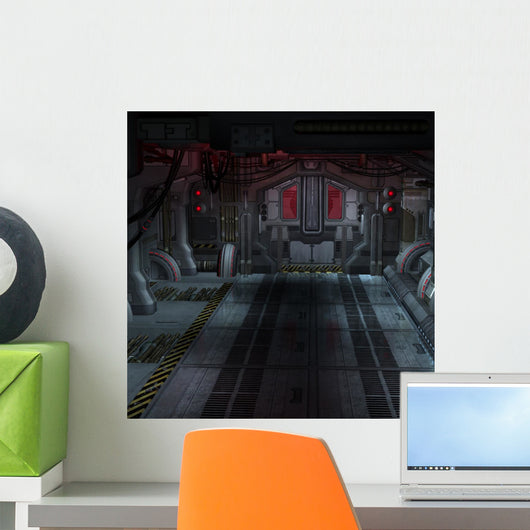 Empty Room Starcraft Vessel Wall Decal