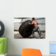 Muscular Man Participating Cross Wall Decal
